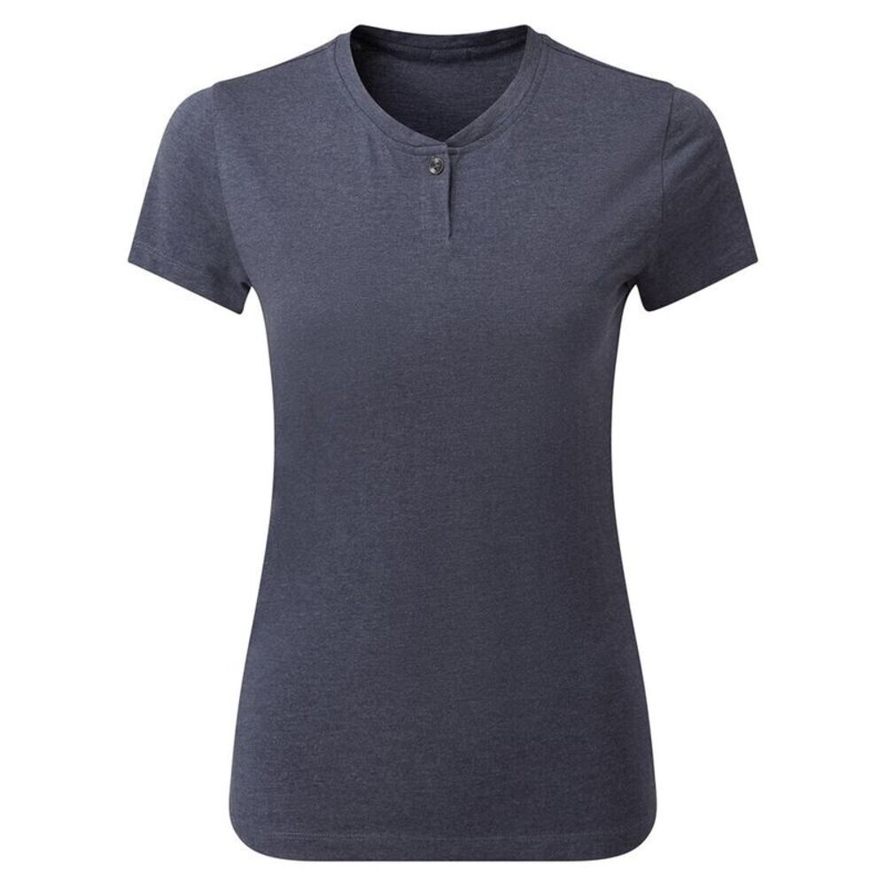 Premier Womens/Ladies Comis Marl Sustainable T-Shirt / Navy